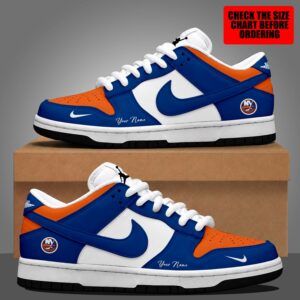 Limited Edition – Customized NHL New York Islanders Dunk Low Shoes
