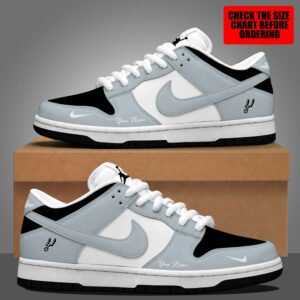 Limited Edition – Customized NBA San Antonio Spurs Dunk Low Shoes