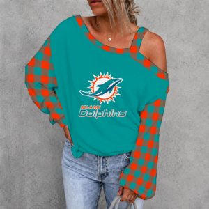 Limited Edition – Customized NFL Miami Dolphins Drop Shoulder Sweatshirt