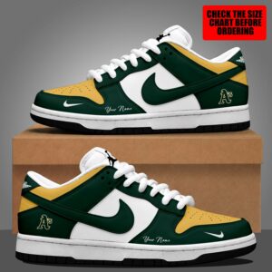 Limited Edition – Customized MLB Oakland Athletics Dunk Low Shoes