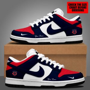 Limited Edition – Customized MLB Minnesota Twins Dunk Low Shoes
