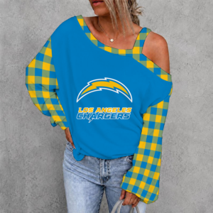 Limited Edition – Customized NFL Los Angeles Chargers Drop Shoulder Sweatshirt