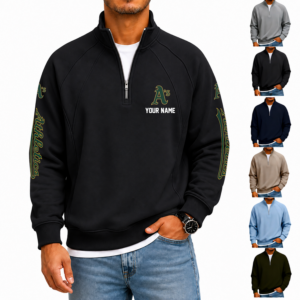 Limited Edition – Customized MLB Oakland Athletics Men’s Quarter Zip Pullover