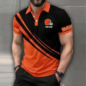 Limited Edition – Customized NFL Cleveland Browns Polo Shirt