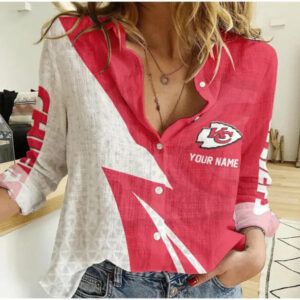 Limited Edition – Customized NFL Kansas City Chiefs Women Casual Shirt