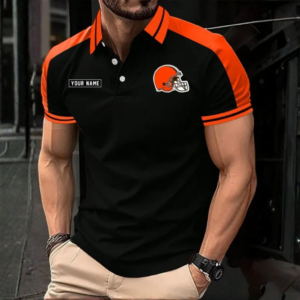 Limited Edition – Customized NFL Cleveland Browns Polo Shirt