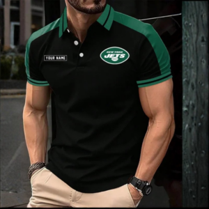 Limited Edition – Customized NFL New York Jets Polo Shirt