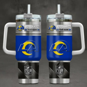 Limited Edition – Customized NFL Los Angeles Rams Tumbler Cup