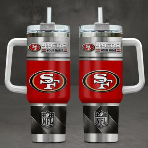 Limited Edition – Customized NFL San Francisco 49Ers Tumbler Cup