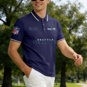 Limited Edition – Customized NFL Seattle Seahawks Polo Shirt