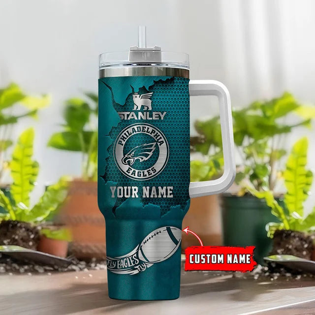 Limited Edition – Customized NFL Philadelphia Eagles Tumbler Cup - Image 2