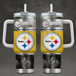 Limited Edition – Customized NFL Pittsburgh Steelers Tumbler Cup