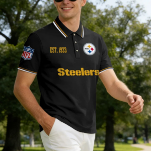 Limited Edition – Customized NFL Pittsburgh Steelers Polo Shirt