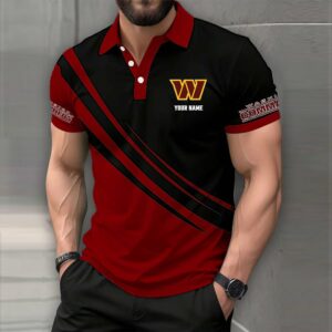 Limited Edition – Customized NFL Washington Commanders Polo Shirt