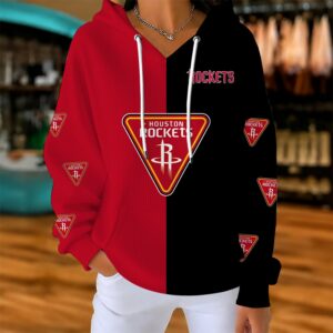 Limited Edition – Customized NBA Houston Rockets Ribbed Hoodie & Sweatshirt