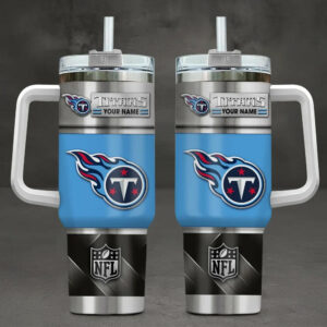 Limited Edition – Customized NFL Tennessee Titans Tumbler Cup