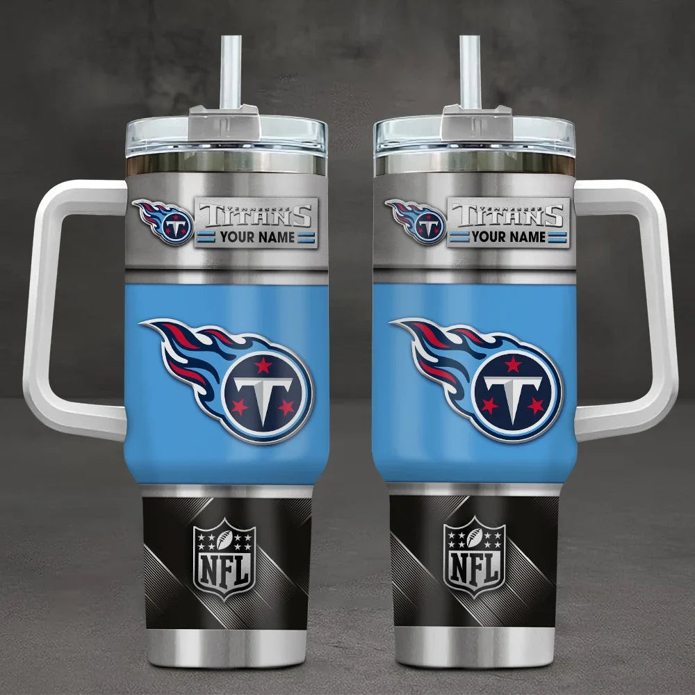 Limited Edition – Customized NFL Tennessee Titans Tumbler Cup
