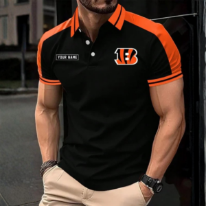 Limited Edition – Customized NFL Cincinnati Bengals Polo Shirt