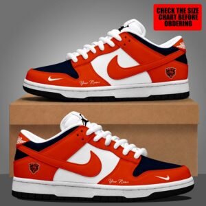 Limited Edition – Customized NFL Chicago Bears Dunk Low Shoes