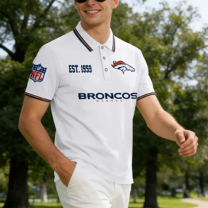 Limited Edition – Customized NFL Denver Broncos Polo Shirt