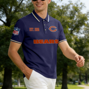 Limited Edition – Customized NFL Chicago Bears Polo Shirt
