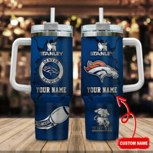 Limited Edition – Customized NFL Denver Broncos Tumbler Cup