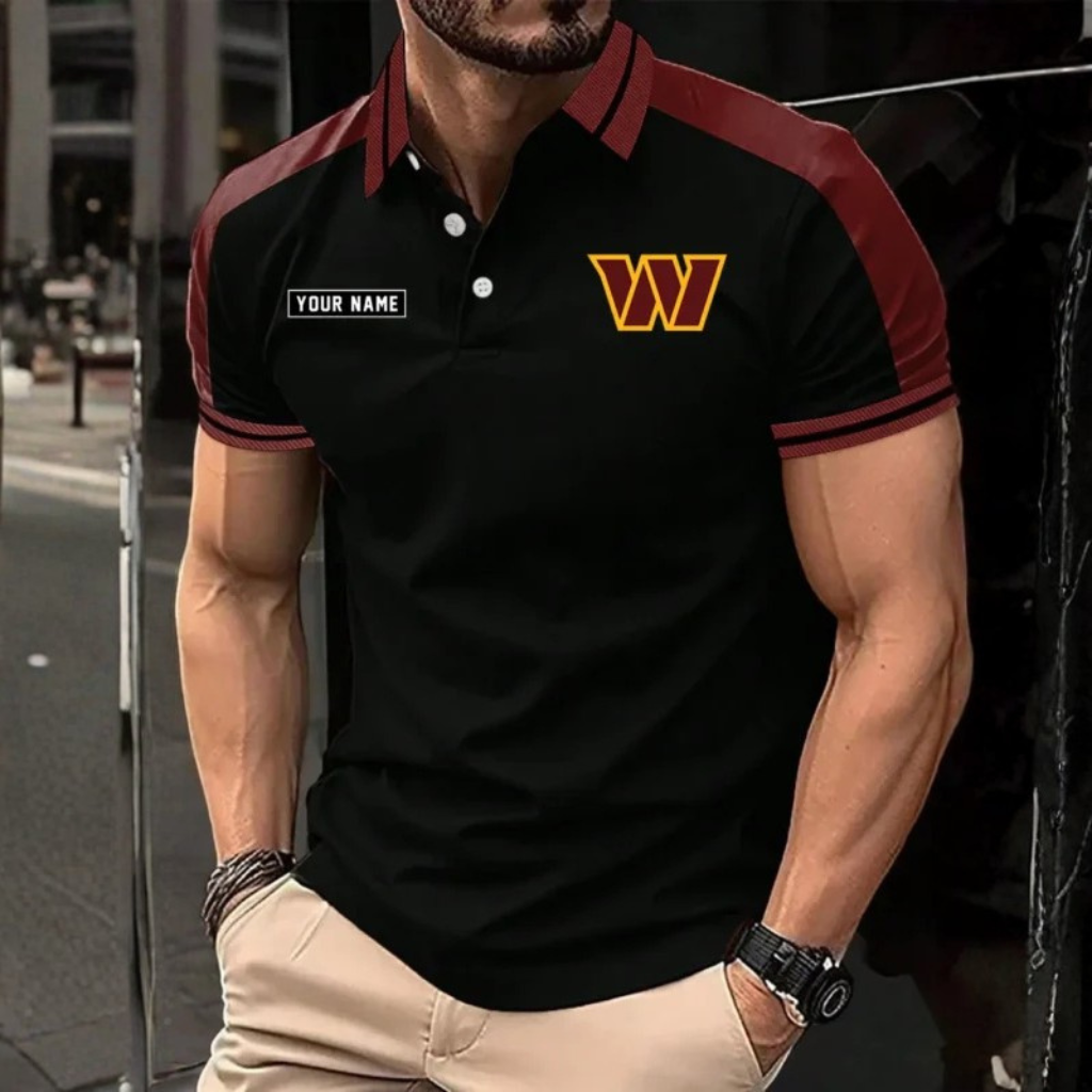 Limited Edition – Customized NFL Washington Commanders Polo Shirt