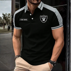 Limited Edition – Customized NFL Las Vegas Raiders Polo Shirt