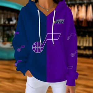 Limited Edition – Customized NBA Utah Jazz Ribbed Hoodie & Sweatshirt