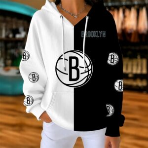 Limited Edition – Customized NBA Brooklyn Nets Ribbed Hoodie & Sweatshirt