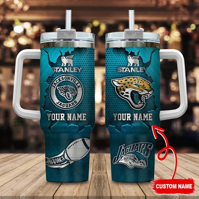 Limited Edition – Customized NFL Jacksonville Jaguars Tumbler Cup