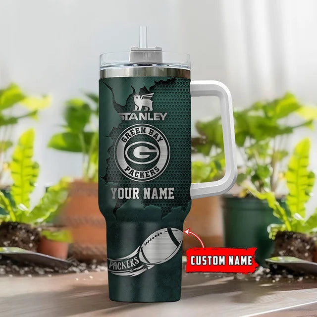 Limited Edition – Customized NFL Green Bay Packers Tumbler Cup - Image 2