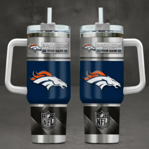 Limited Edition – Customized NFL Denver Broncos Tumbler Cup