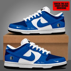 Limited Edition – Customized NBA Dallas Mavericks Dunk Low Shoes