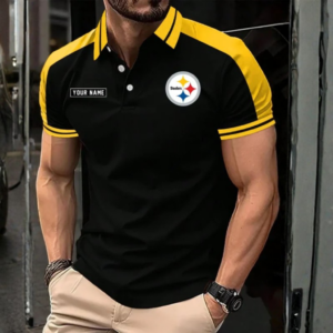 Limited Edition – Customized NFL Pittsburgh Steelers Polo Shirt