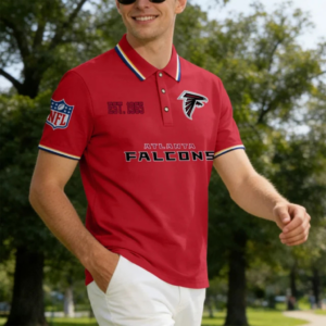 Limited Edition – Customized NFL Atlanta Falcons Polo Shirt