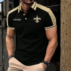 Limited Edition – Customized NFL New Orleans Saints Polo Shirt