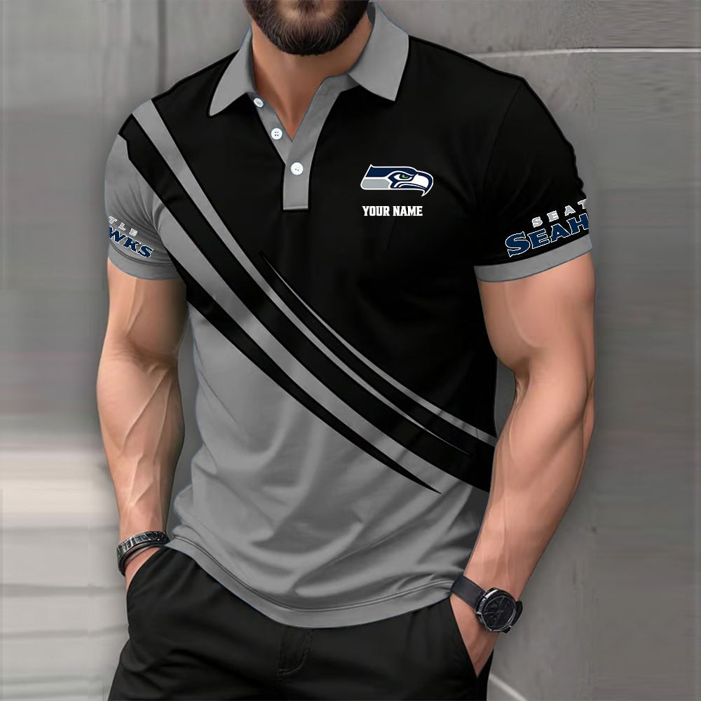 Limited Edition – Customized NFL Seattle Seahawks Polo Shirt