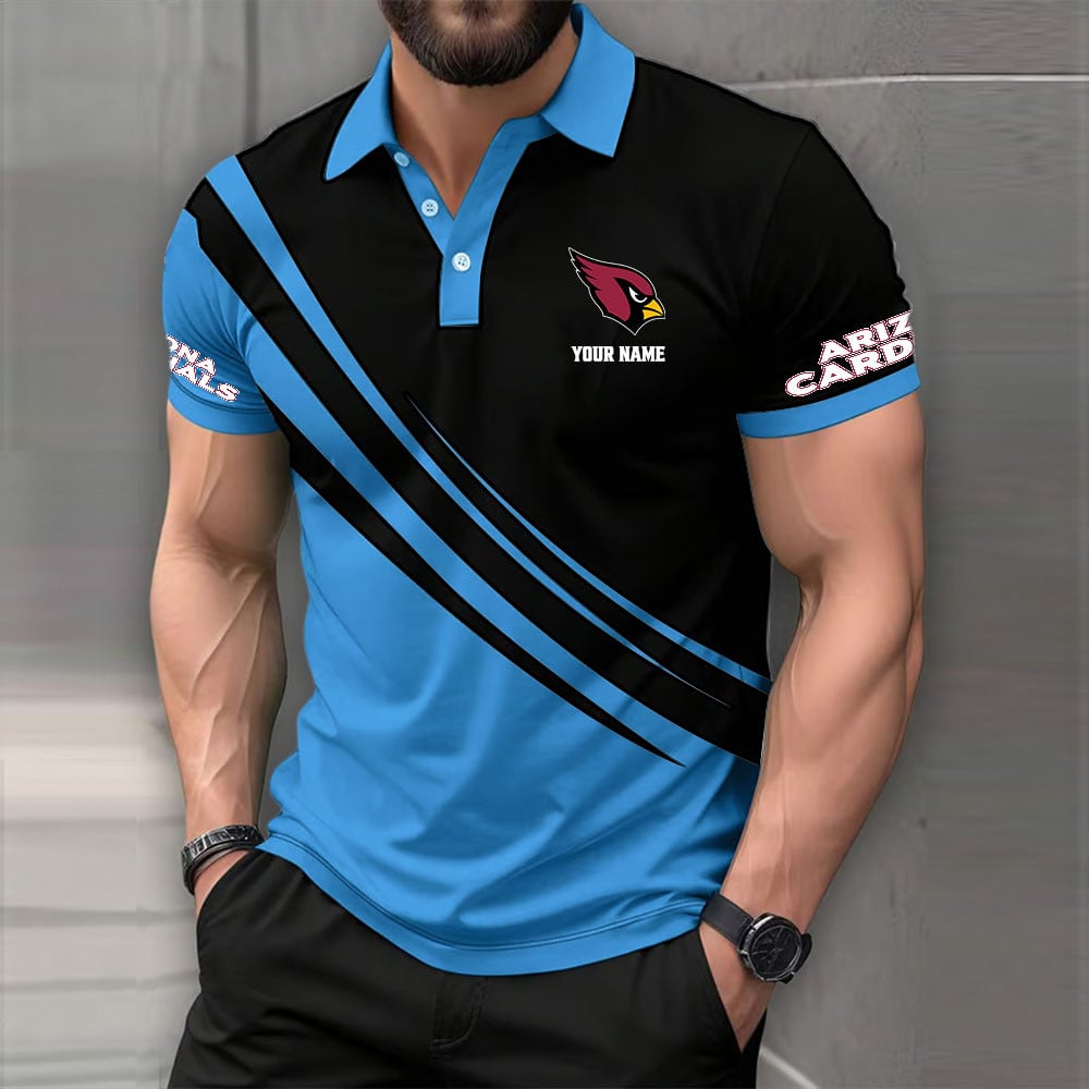 Limited Edition – Customized NFL Arizona Cardinals Polo Shirt - Image 5