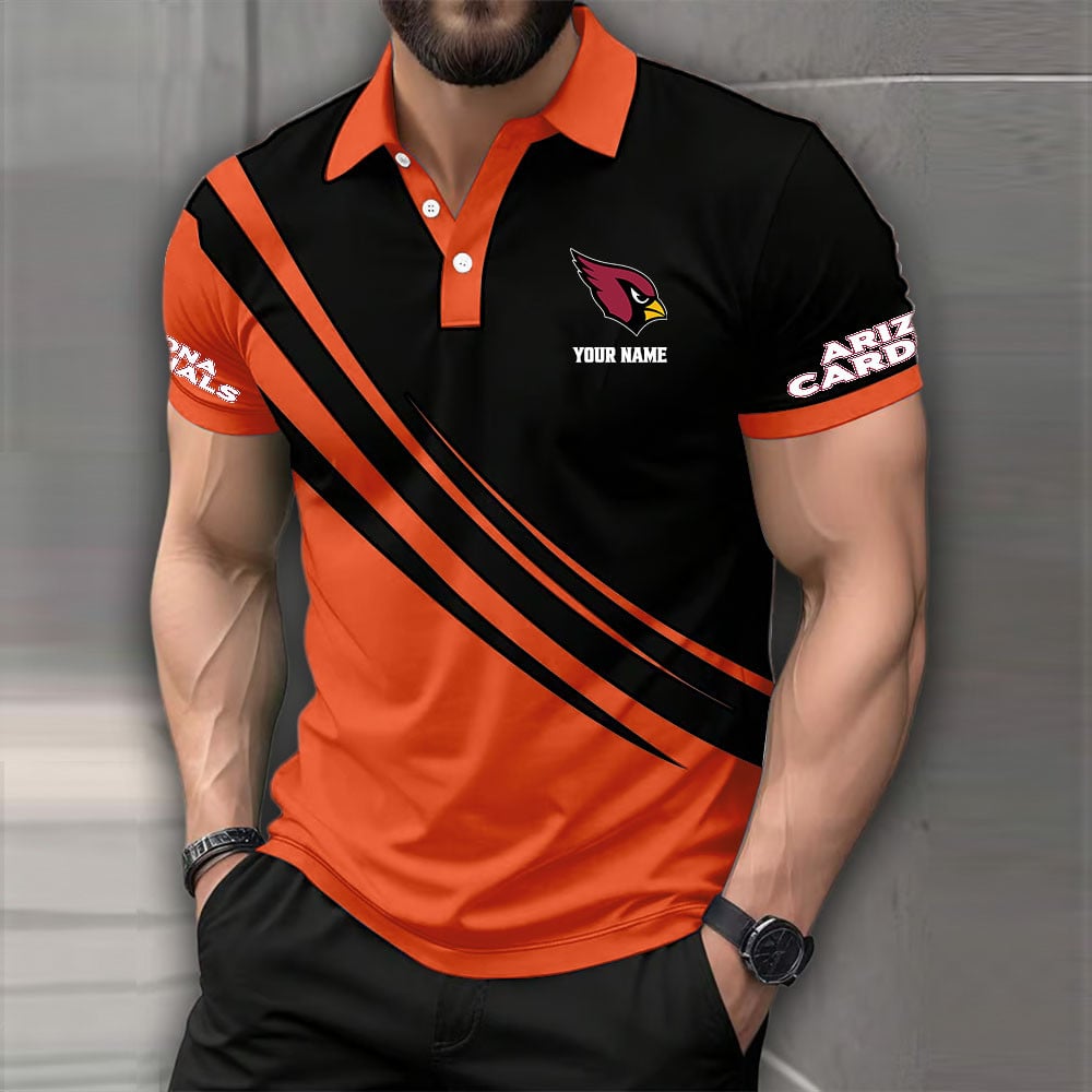 Limited Edition – Customized NFL Arizona Cardinals Polo Shirt - Image 7
