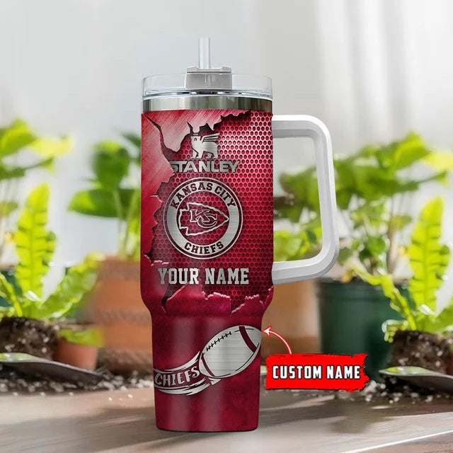 Limited Edition – Customized NFL Kansas City Chiefs Tumbler Cup - Image 2