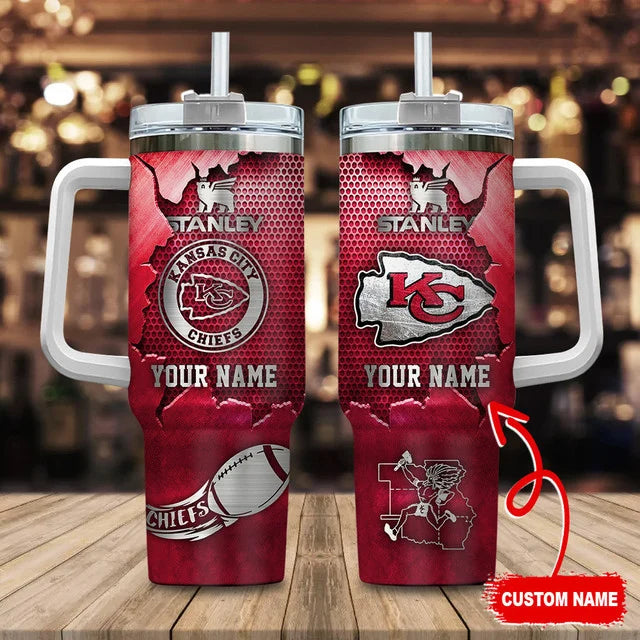 Limited Edition – Customized NFL Kansas City Chiefs Tumbler Cup