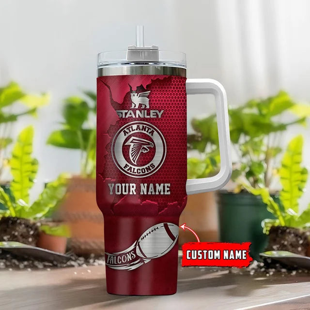 Limited Edition – Customized NFL Atlanta Falcons Tumbler Cup - Image 2