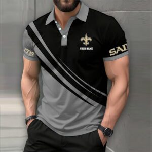 Limited Edition – Customized NFL New Orleans Saints Polo Shirt