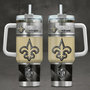 Limited Edition – Customized NFL New Orleans Saints Tumbler Cup