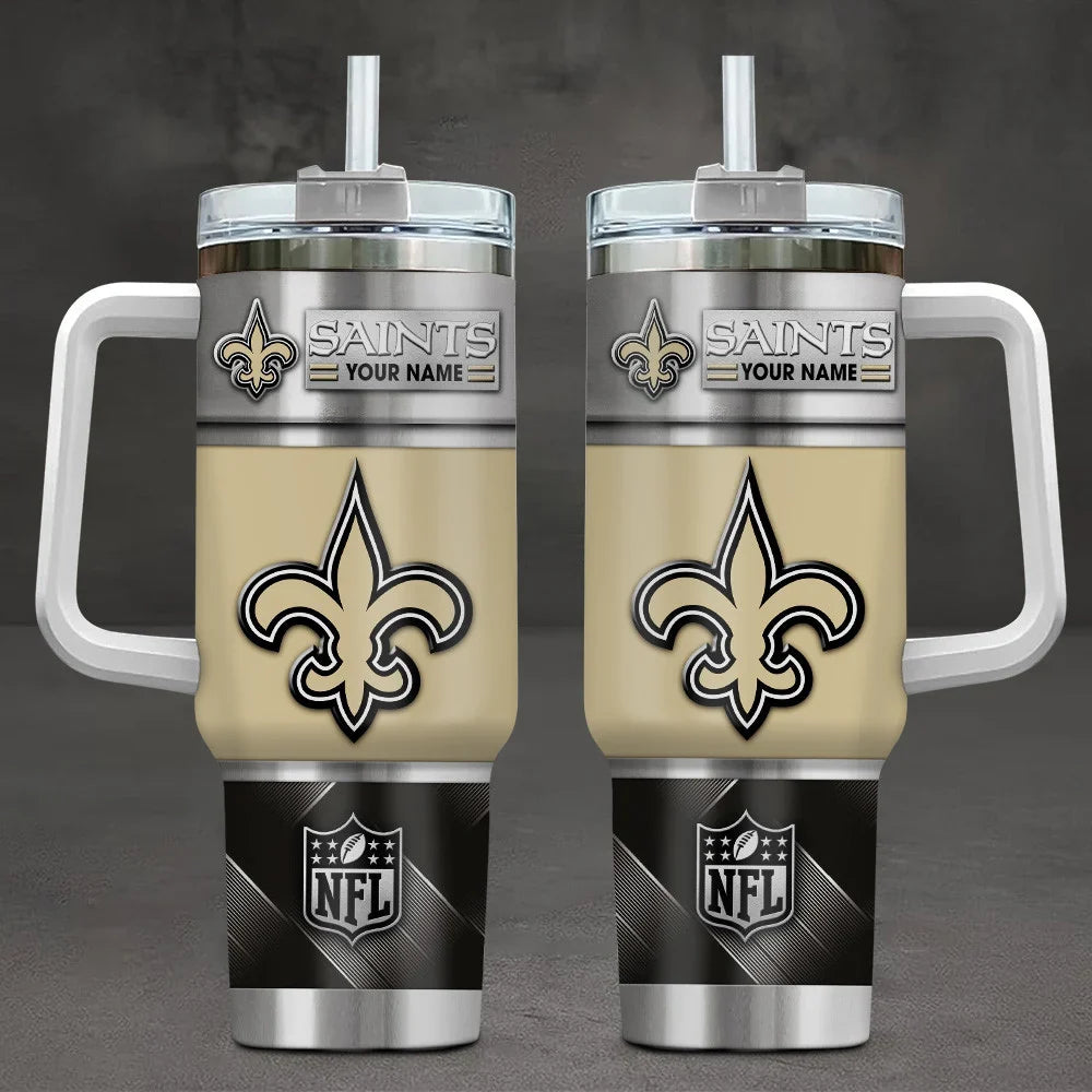 Limited Edition – Customized NFL New Orleans Saints Tumbler Cup