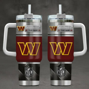 Limited Edition – Customized NFL Washington Commanders Tumbler Cup