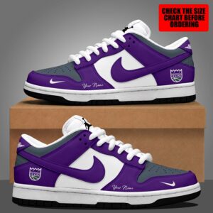 Limited Edition – Customized NBA Sacramento Kings Dunk Low Shoes