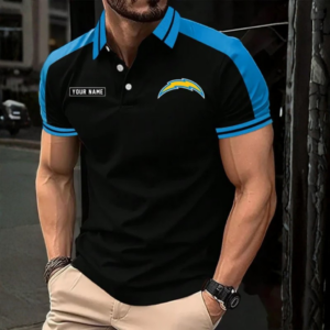 Limited Edition – Customized NFL Los Angeles Chargers Polo Shirt