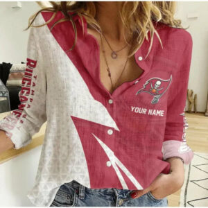 Limited Edition – Customized NFL Tampa Bay Buccaneers Women Casual Shirt